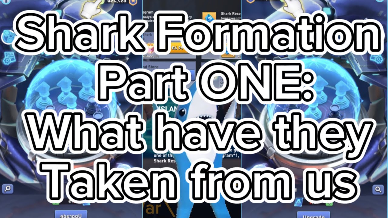 TOPWAR: Shark Formation: Part ONE: very important to understand this first