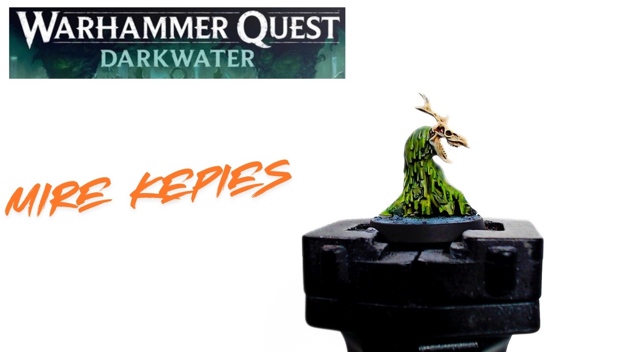 How to paint Mire Kelpies from Warhammer Quest: Darkwater