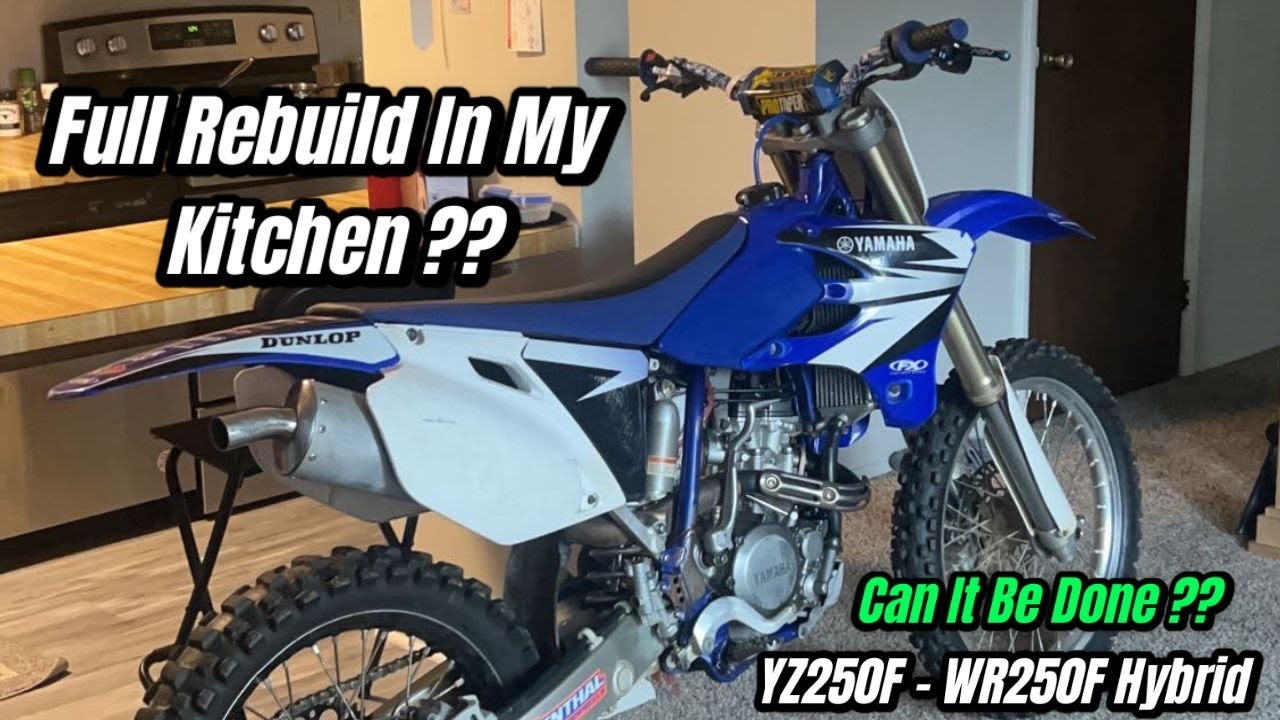 YZF 250 - WR Transmission Swap (Full Rebuild+Ride)
