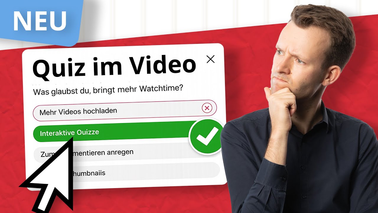Die neue YouTube-Quiz-Funktion ist da! So nutzt du sie richtig