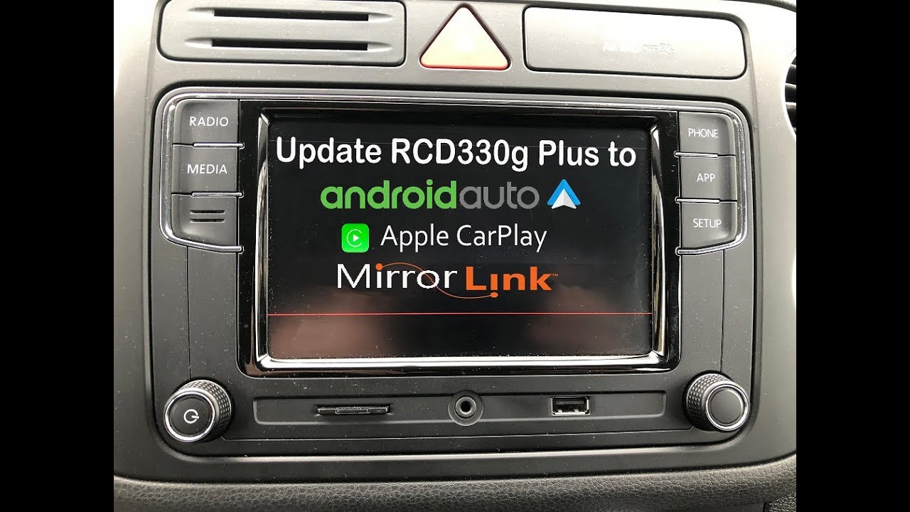 Update RCD 330 Plus ( 6RD035187B ) to Android Auto