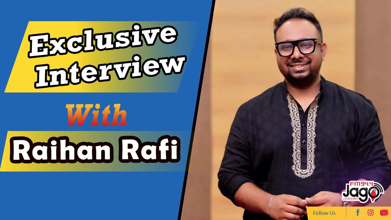 “Raihan Rafi” Exclusive Interview with Tanvir Tareq | Raat Adda Season-2 | JAGOFM