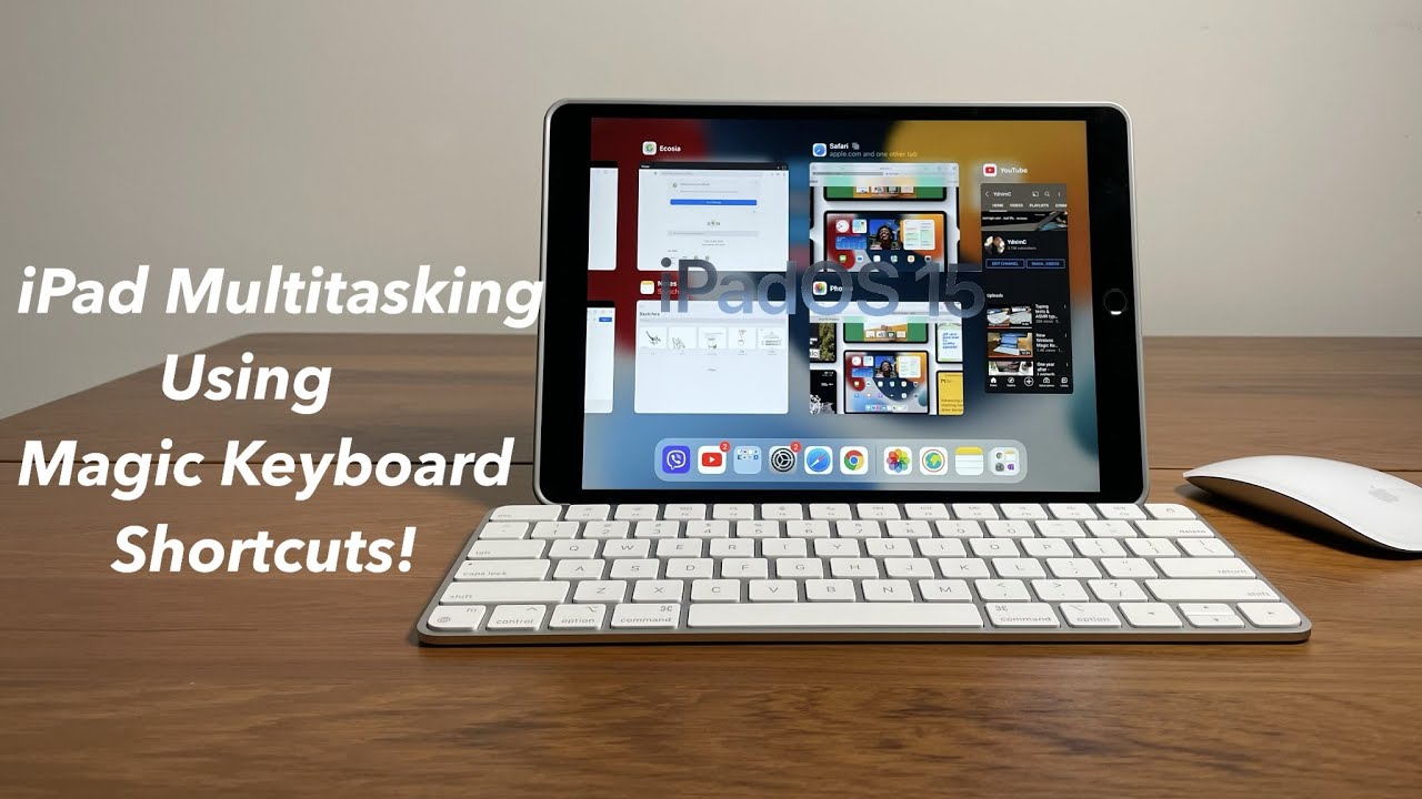 Как реализовать многозадачность на iPad с помощью сочетаний клавиш! iPadOS 15