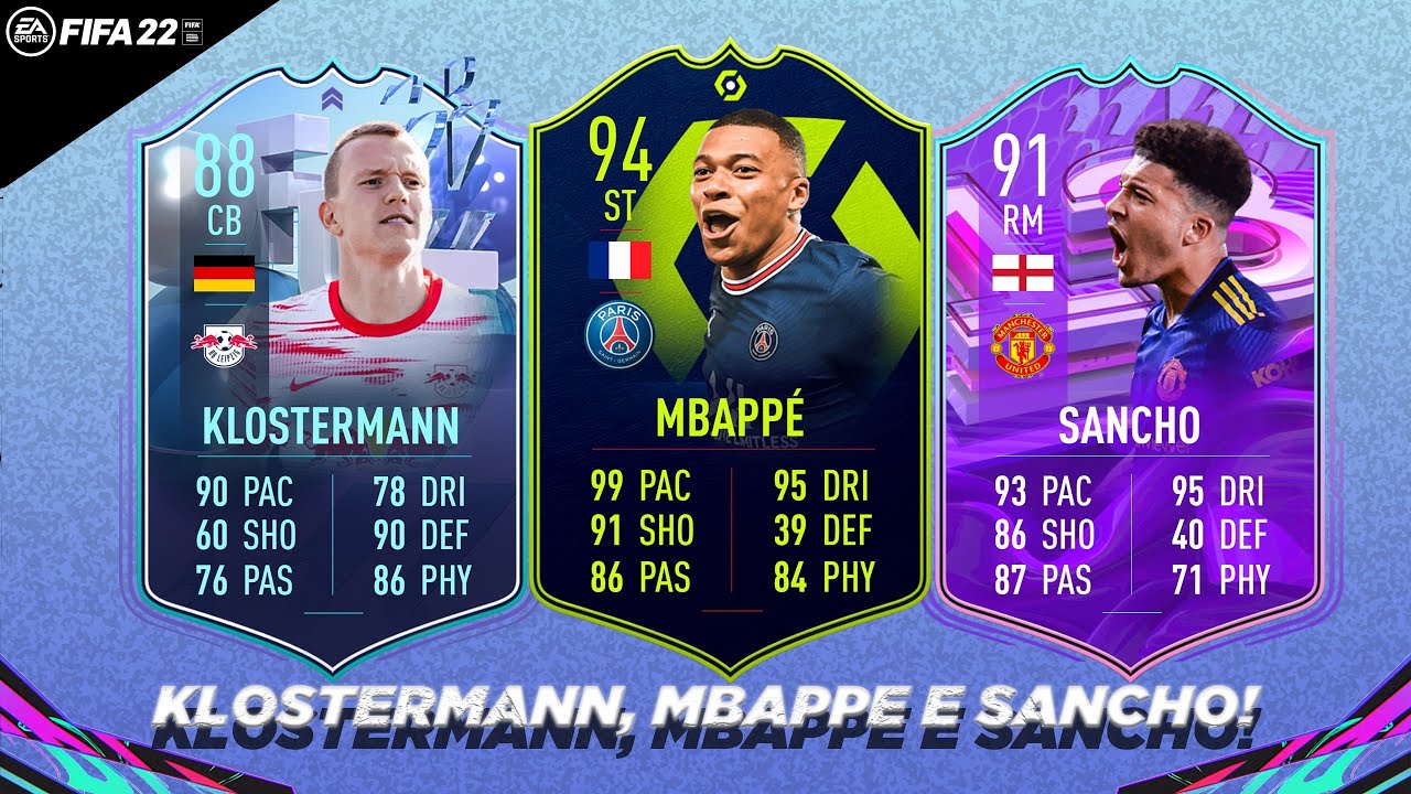 KLOSTERMANN - MBAPPE POTM - SANCHO REVIEW (NO GAMEPLAY)