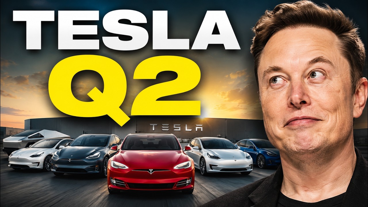 Tesla ПРЕВЗОЙДЕТ ожидания! | Отчет о поставках за 2 квартал может потрясти Уолл-стрит
