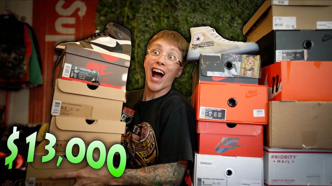 Unboxing $13,000 In Sneakers!