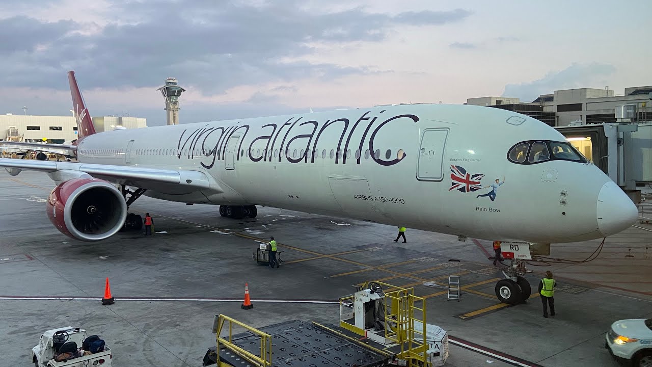 Los Angeles (LAX)🇺🇸~ London Heathrow (LHR)🇬🇧- Virgin Atlantic - Airbus A350-1000 - VS8 - Full Flight