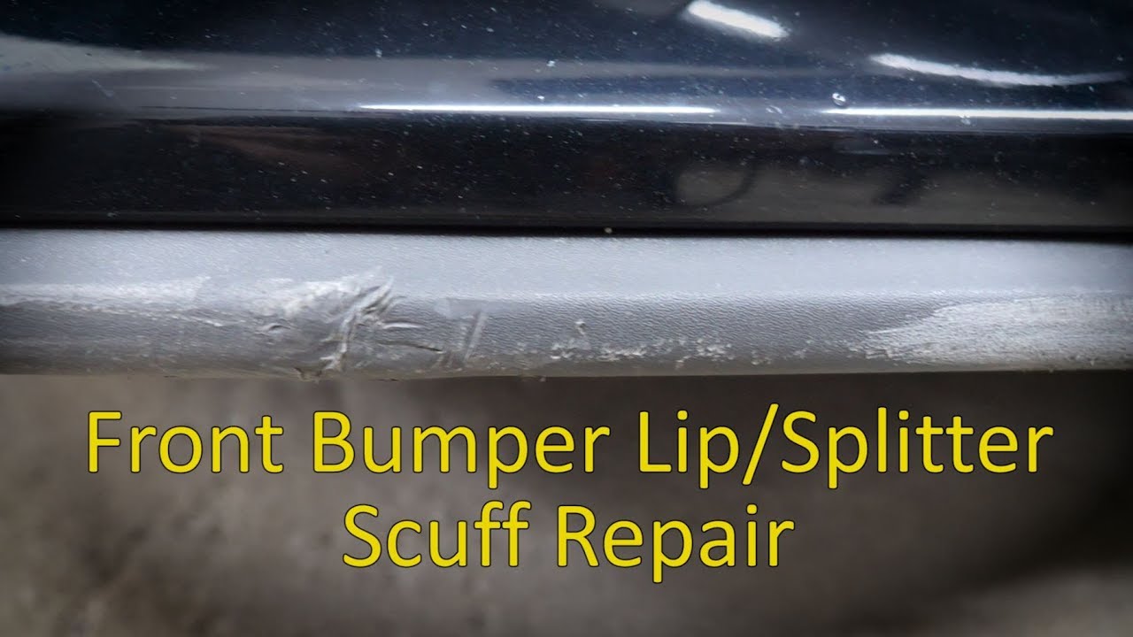 Front Bumper Lip / Splitter Scuff Repair