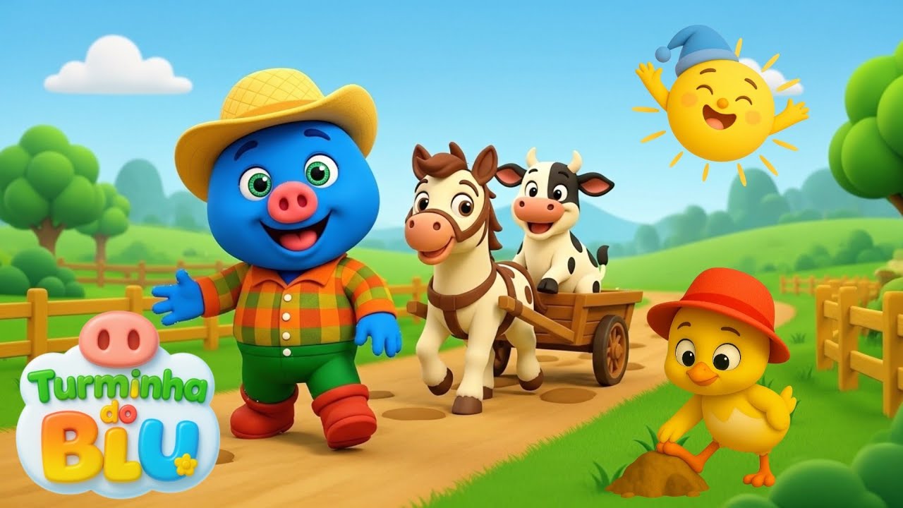 🎶 Ao Vivo Com a Turma da fazendinha mais animada do Brasil - Mix de musica para crianças e bebês 🐷