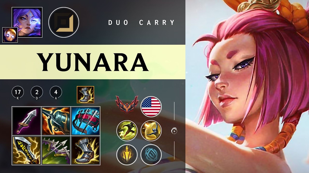 Yunara Carry vs Miss Fortune - NA Grandmaster Patch 26.03