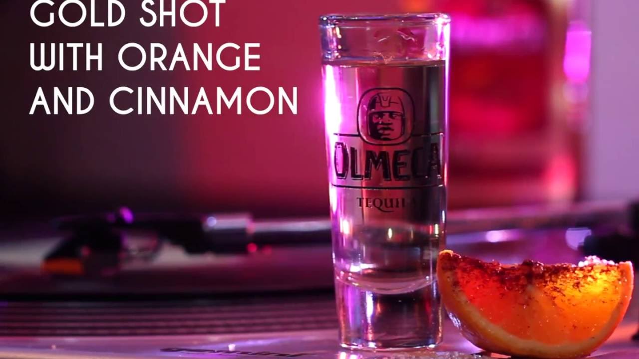 #4 Olmeca Gold Shot with orange & cinnamon | Easy Mixes 2.0