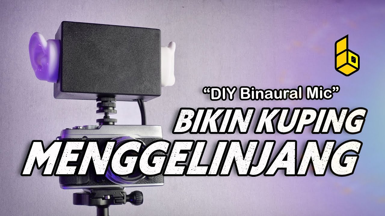 DIY Binaural Mic 3Dio buat ASMR, Youtuber, dan Filmmaker | (3D Audio Footage)