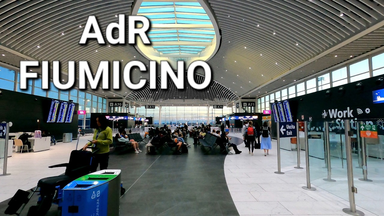 Tour del Aeropuerto de Roma | Fiumicino