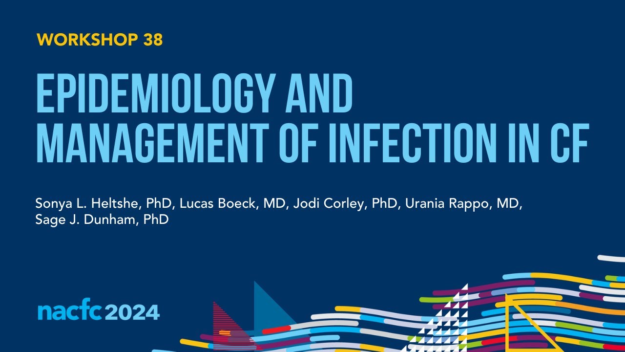 NACFC 2024 | W38: Epidemiology and Management of Infection in CF