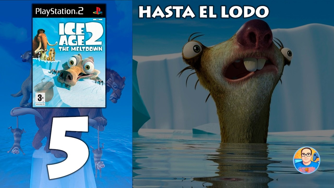 ICE AGE 2 [PS2] | CAPITULO 5 Hasta el lodo | GAMEPLAY ESPAÑOL