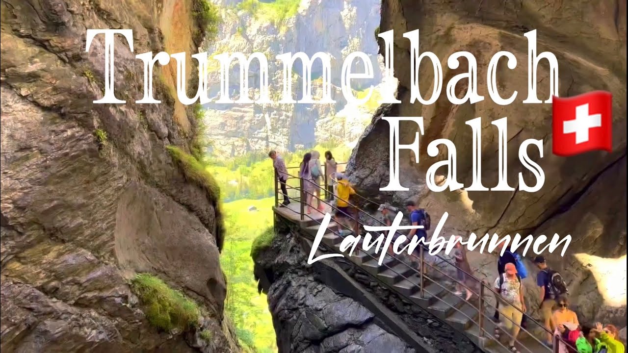 Lauterbrunnen Valley of Waterfalls /Trummenlbach 🇨🇭Switzerland Alps
