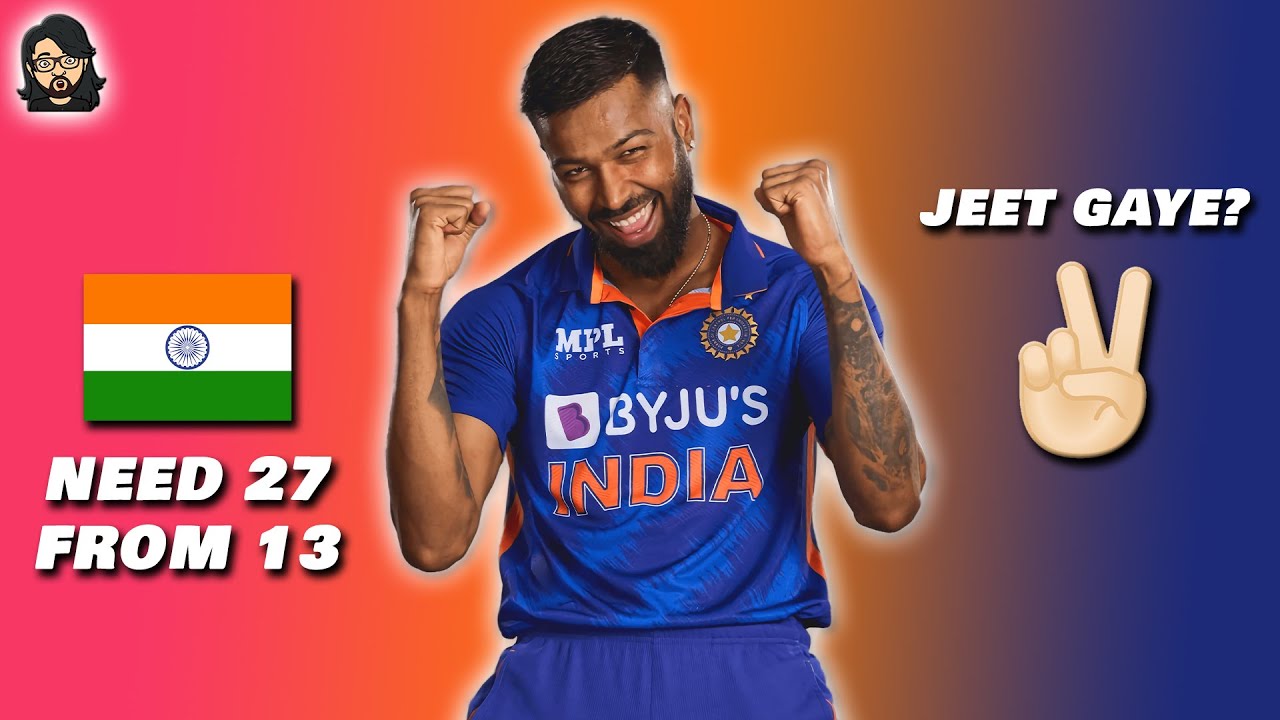 Need 27 From 13, Jeet Gaye? 🇮🇳 • Cricket 22
