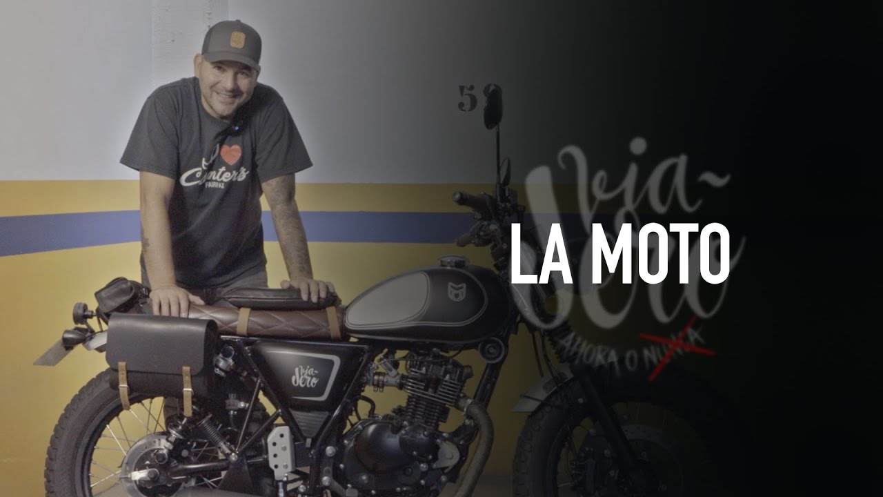 Madrid-Cantabria en moto de 125cc. (La moto)