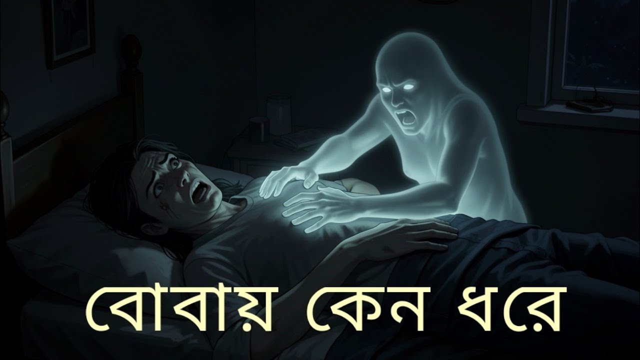 ঘুমের মধ্যে বোবায় কেন ধরে? | বোবায় কখন ধরে?