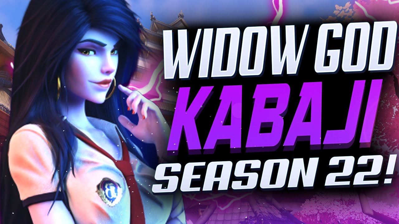 KABAJI TOP 500 WIDOW GAMEPLAY! [ OVERWATCH SEASON 22 ]