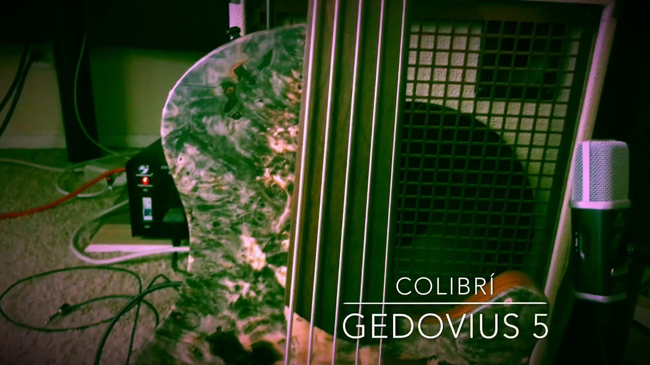 Colibri Gedovius Fretless 5 and Tech 21 Q Strip Quick Demo