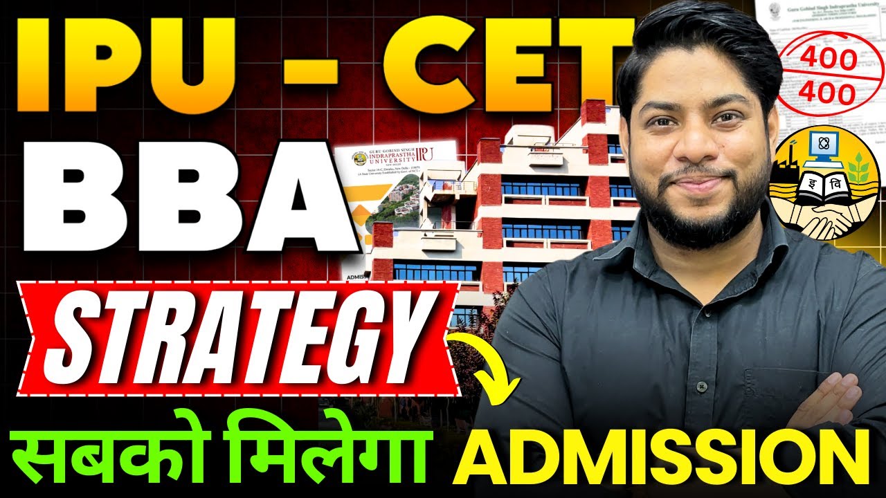 IP University BBA Entrance exam Preparation Strategy💥 IPU CET BBA Syllabus Pattern Important Tips✅