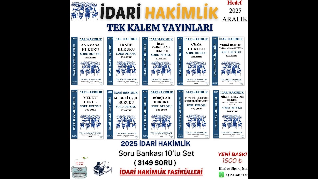 İdari Hakimlik İdare Hukuku ve Yargılama Hukuku Soruları İçin Çözüm Önerileri