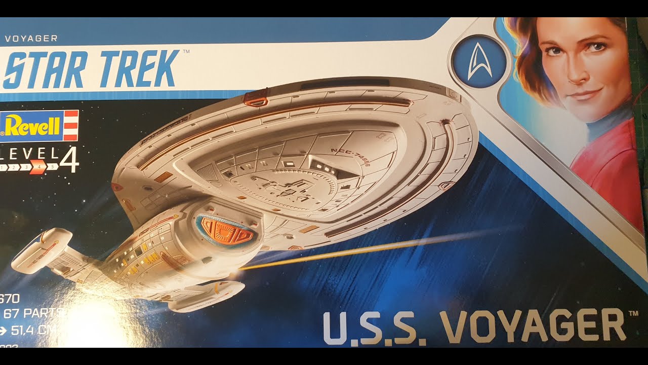 Revell 1/670 Voyager unboxing