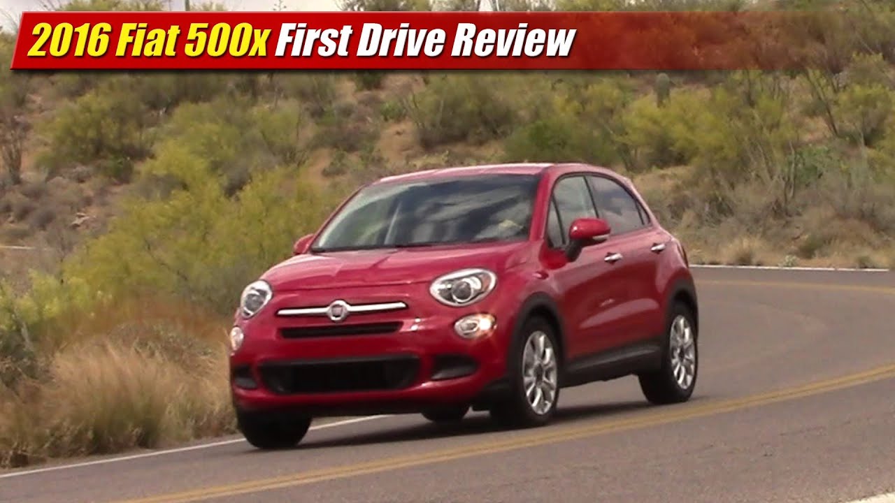2016 Fiat 500x First Drive Review