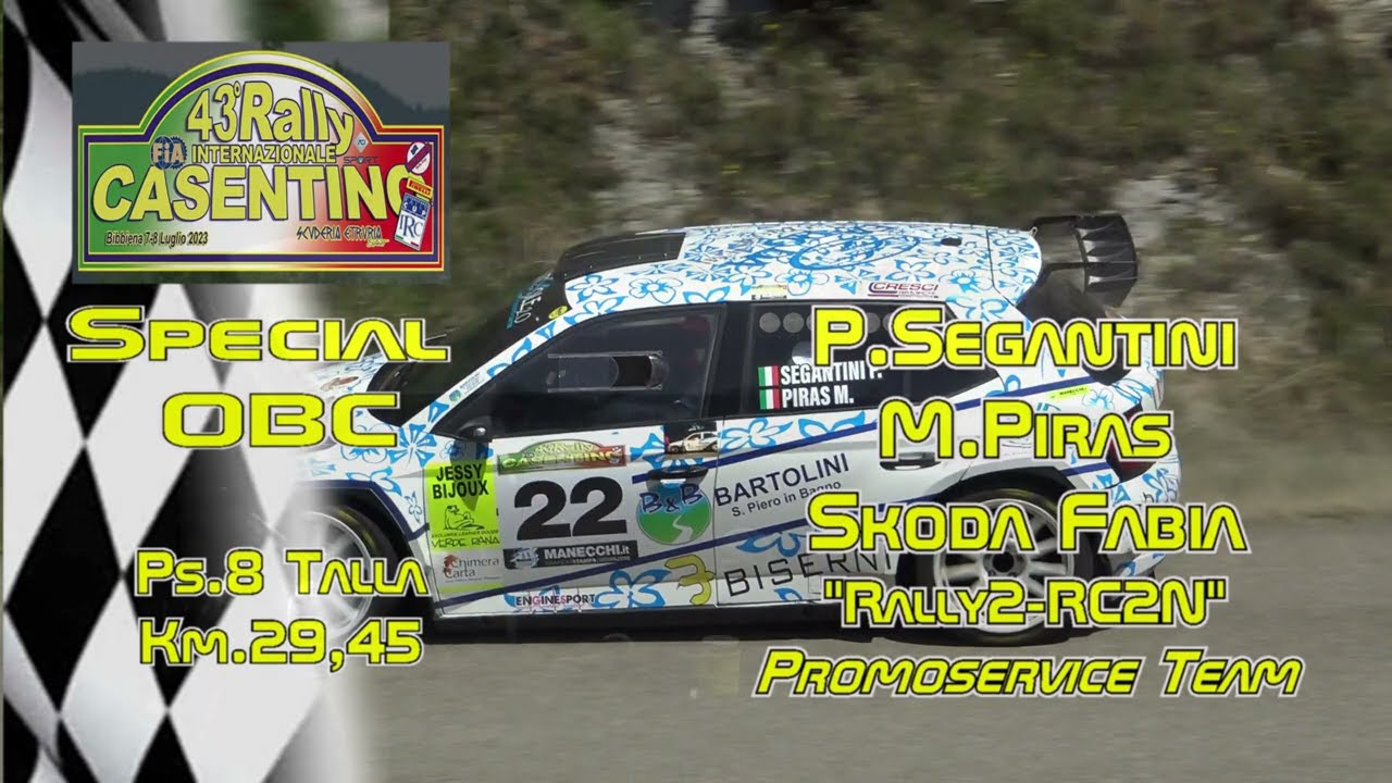 rally casentino 2023 obc segantini piras ps8 talla