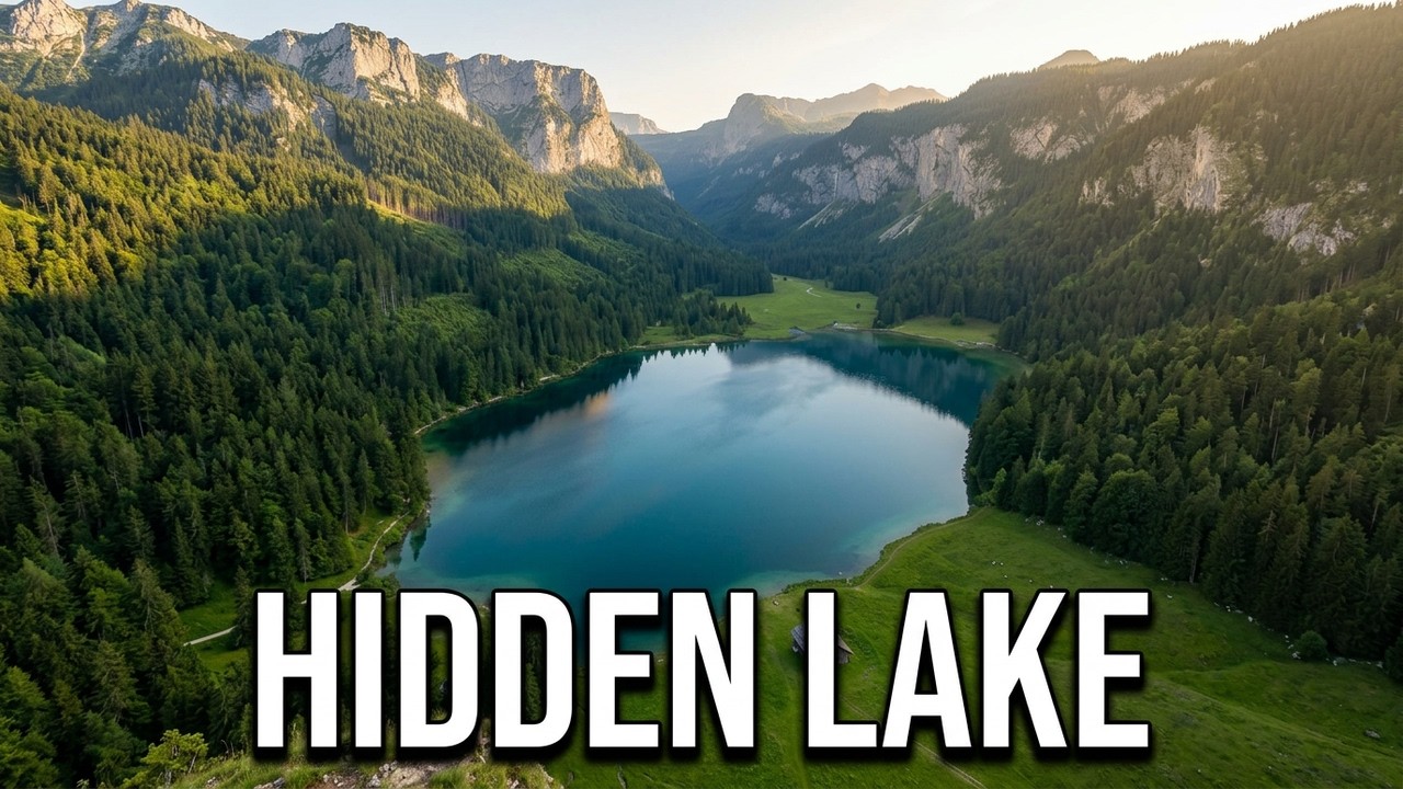 The Most Peaceful Lake in Austria - Aerial Cinematic Journey 4K