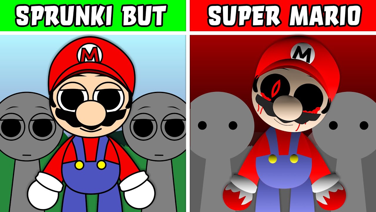 Incredibox Sprunki: Retake But Super Mario Version - Normal and Horror