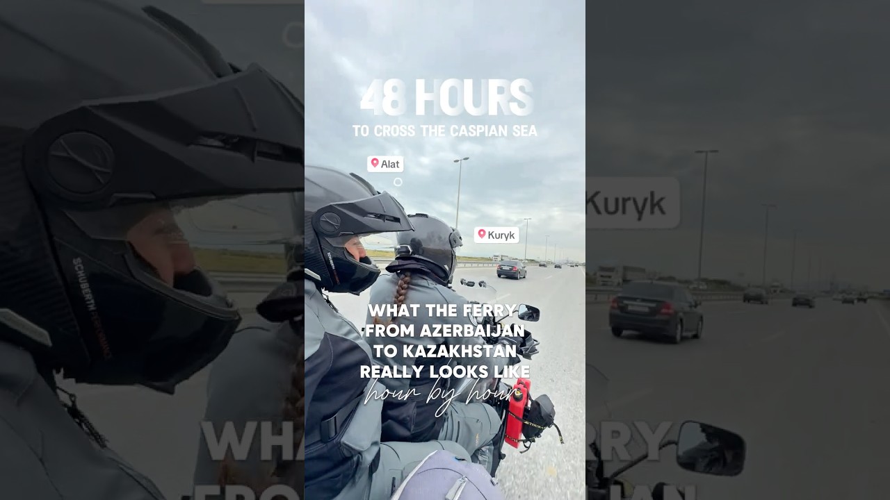 Caspian Sea crossing: Azerbeijan - Kazahstan to Central Asia by H-D Pan America