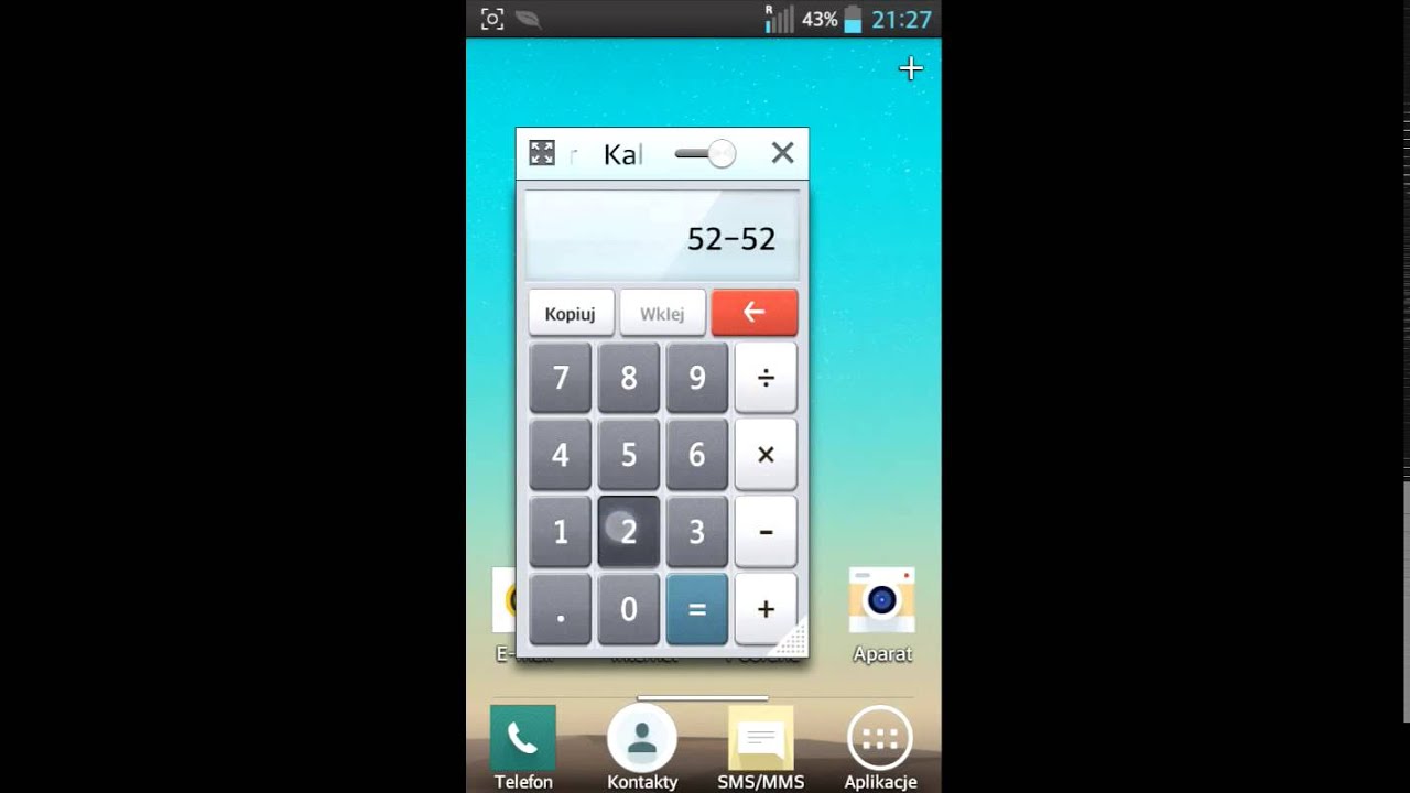 Qslide na Lg optimus l5 ii