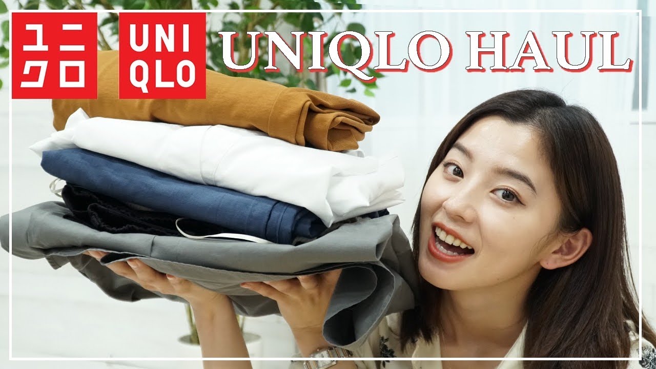 【購入品】朝比奈彩が選ぶ！2万円分のUNIQLO購入品を紹介します！【HAUL】