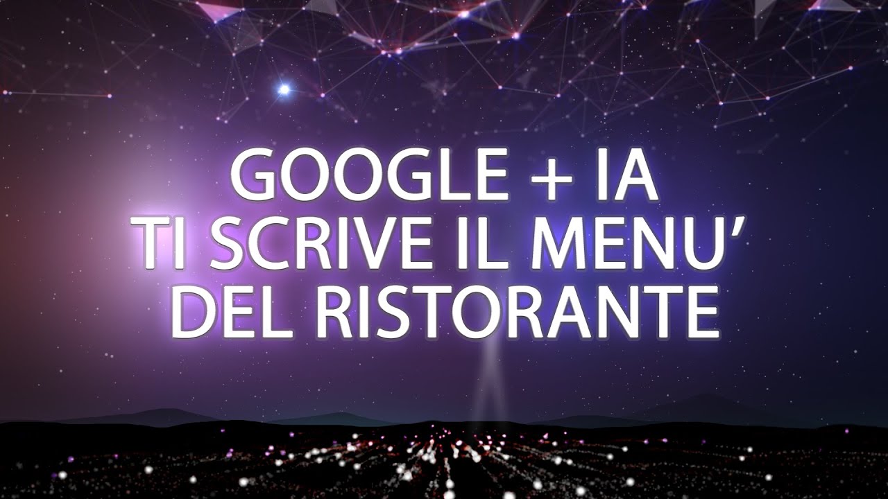 Google ti scrive il menù al ristorante! IA su Google Business Profile #marketingdigitale