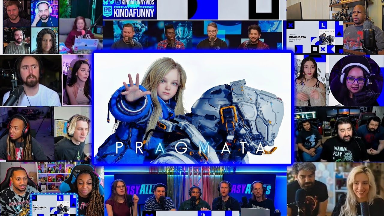 PRAGMATA FIRST CONTACT TRAILER REACTION MASHUP