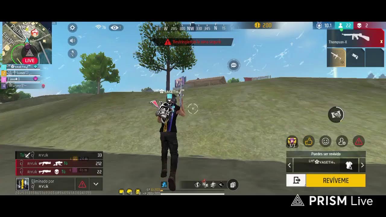 Transmisión en directo de  WISKYFREEFIRE