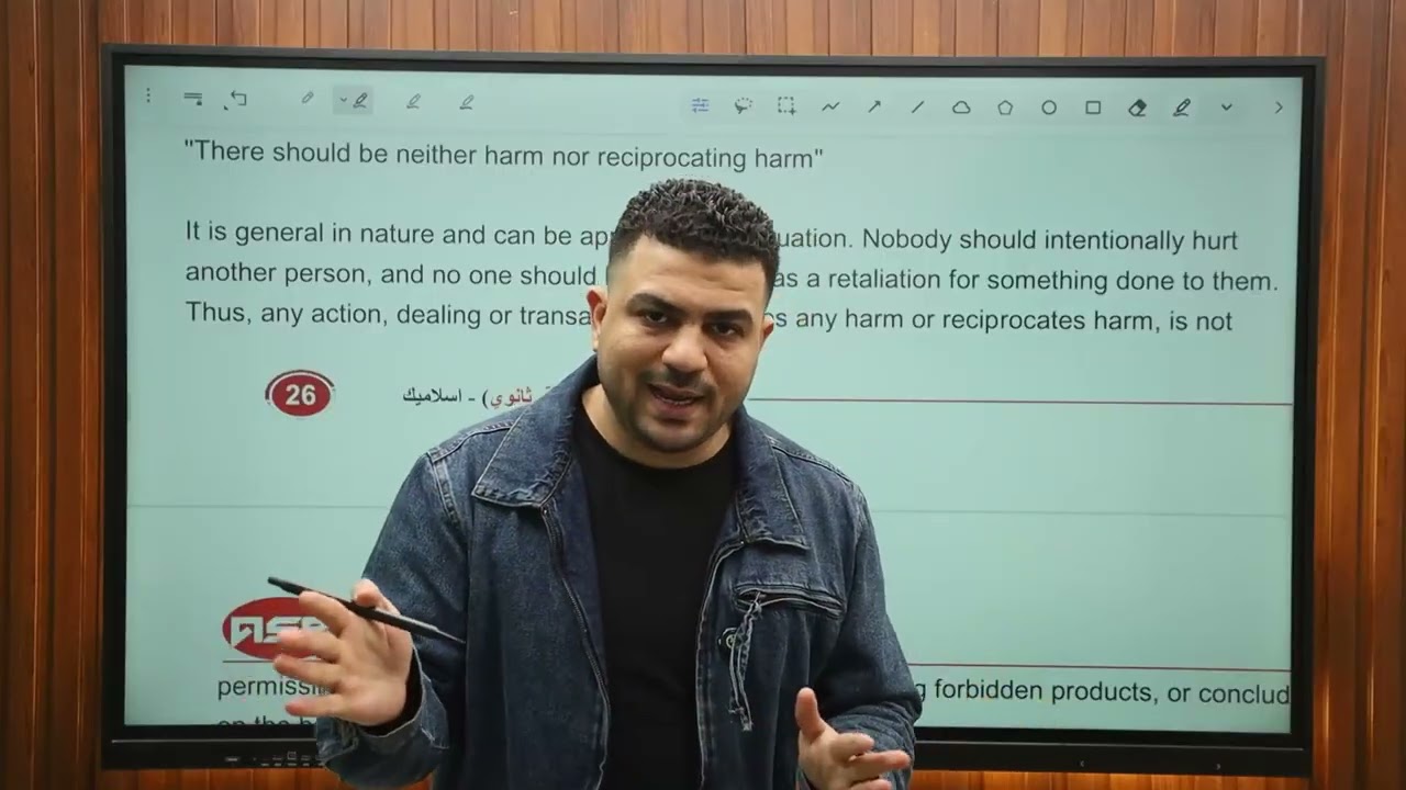 ختام unit two إسلاميك للصف الثالث الثانوي islamic المعاملات في الإسلام الدرس الثالث والرابع 🕌