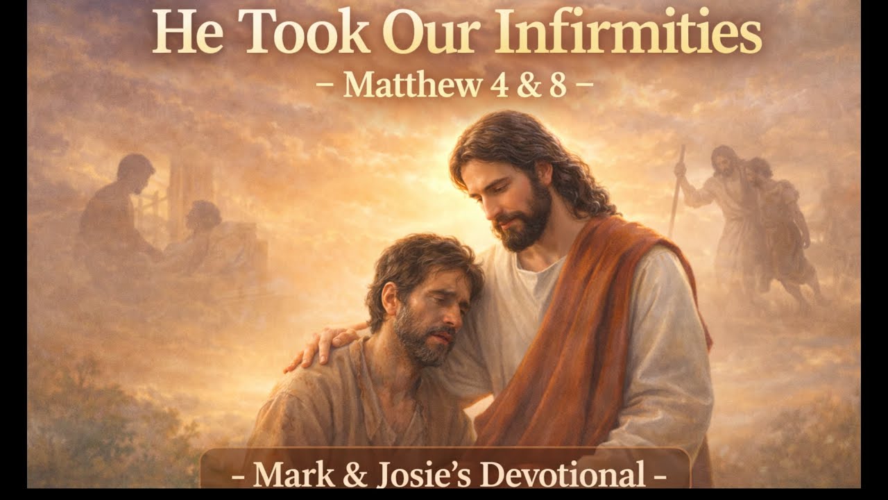 “He Took Our Infirmities | Matthew 4 & 8 Devotional – The Healing Ministry of Jesus”