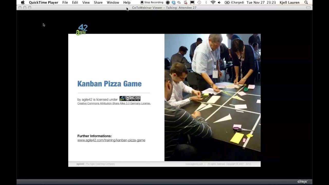 ALEBathtub VI Ralf Kruse - How to develop an agile game, or story of creating the Kanban Pizza Game