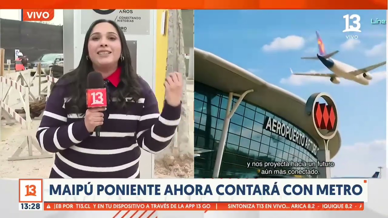 Lo que se sabe de la extensión del Metro que llegará al Aeropuerto de Santiago