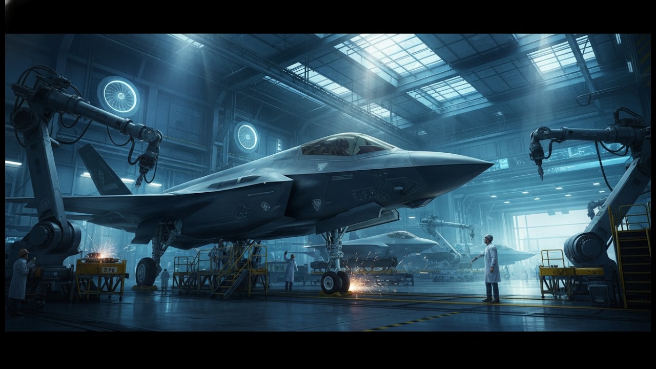 Inside the World's Most Advanced Stealth Fighter Factory