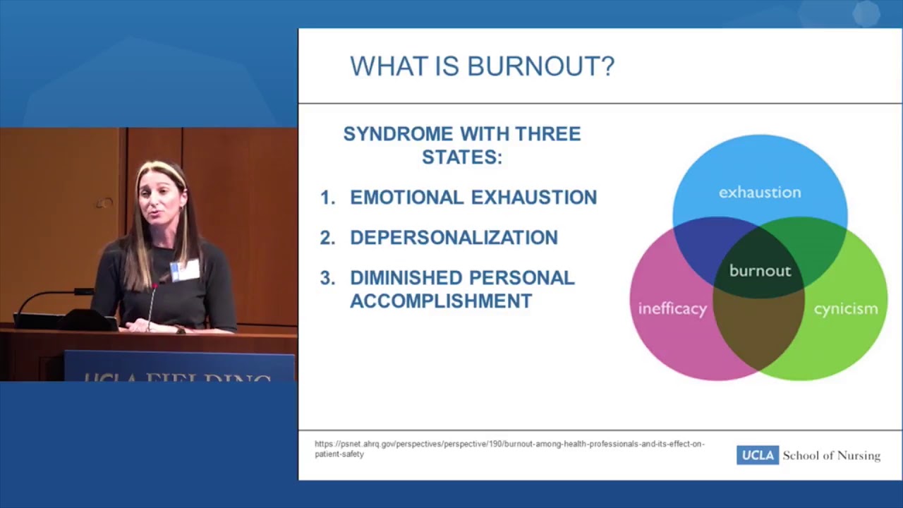 2017 UCLA Paul Torrens Health Forum | Provider Burnout | Barbara Demman