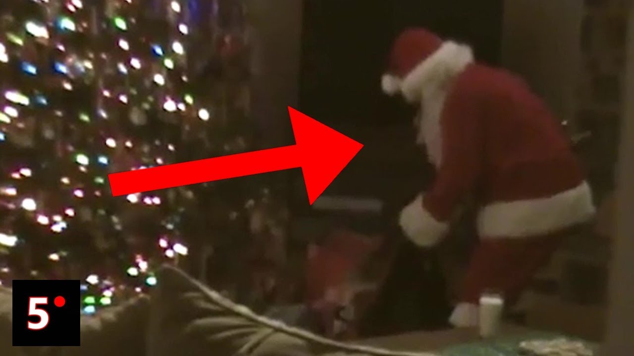 Top 5 Live | Santa Claus CAUGHT IN THE ACT!