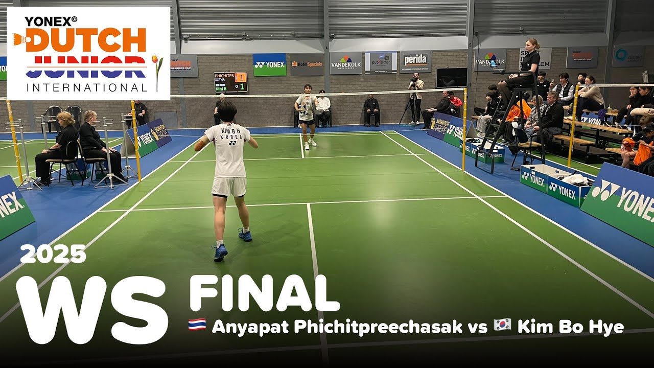 Final, WS-U19, 🇹🇭 Anyapat Phichitpreechasak vs 🇰🇷 Kim Bo Hye, Yonex Dutch Junior International 2025