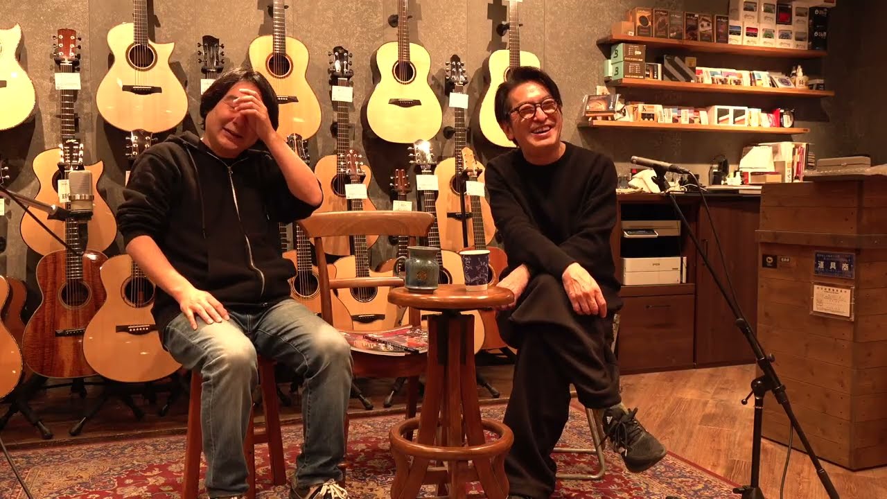 ブラックボックス　Acoustic Guitar Book 62〈シンコー・ミュージック・ムック〉発売の会。収録のアウトテイク　閉店ラジオ