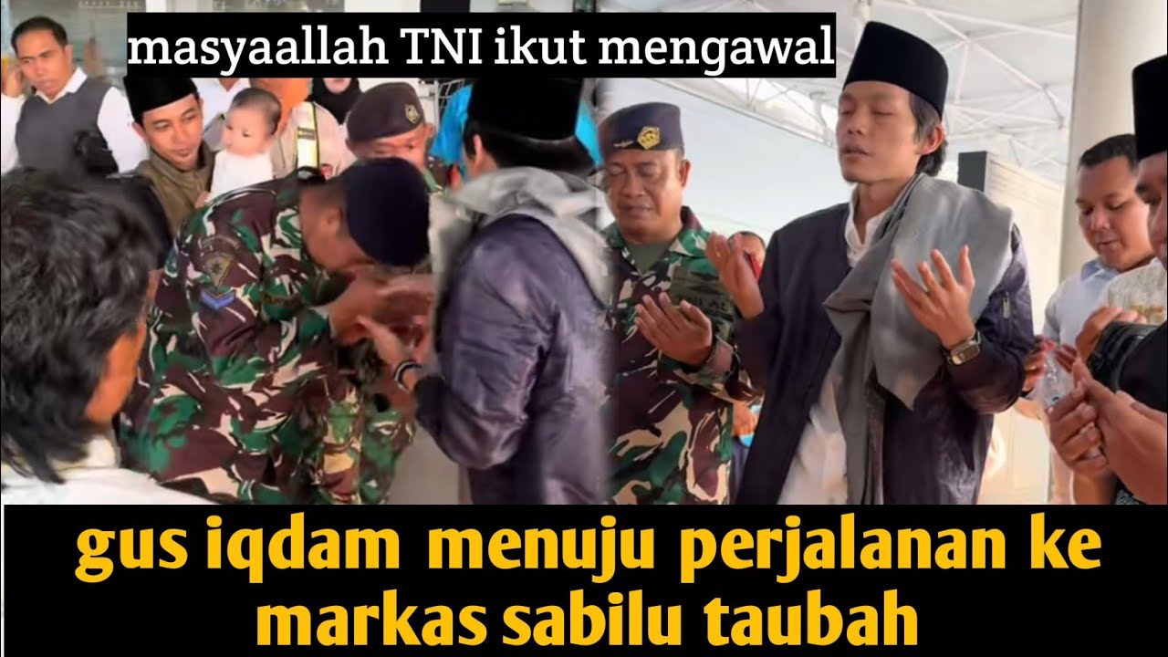 GUS IQDAM PULANG UMROH PERJALANAN MENUJU MARKAS SABILU TAUBAH