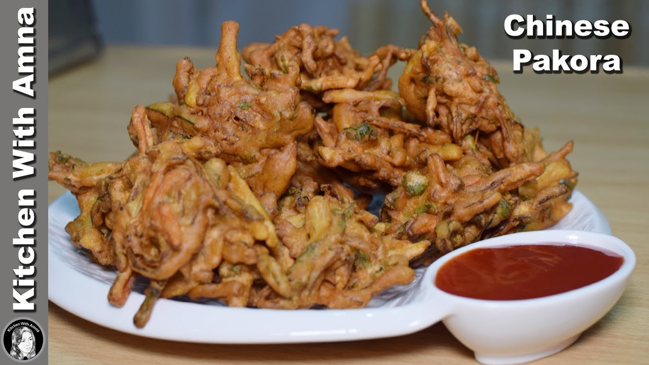 Chinese Pakora Recipe - Special Ramadan Recipes - Kitchen With Amna
