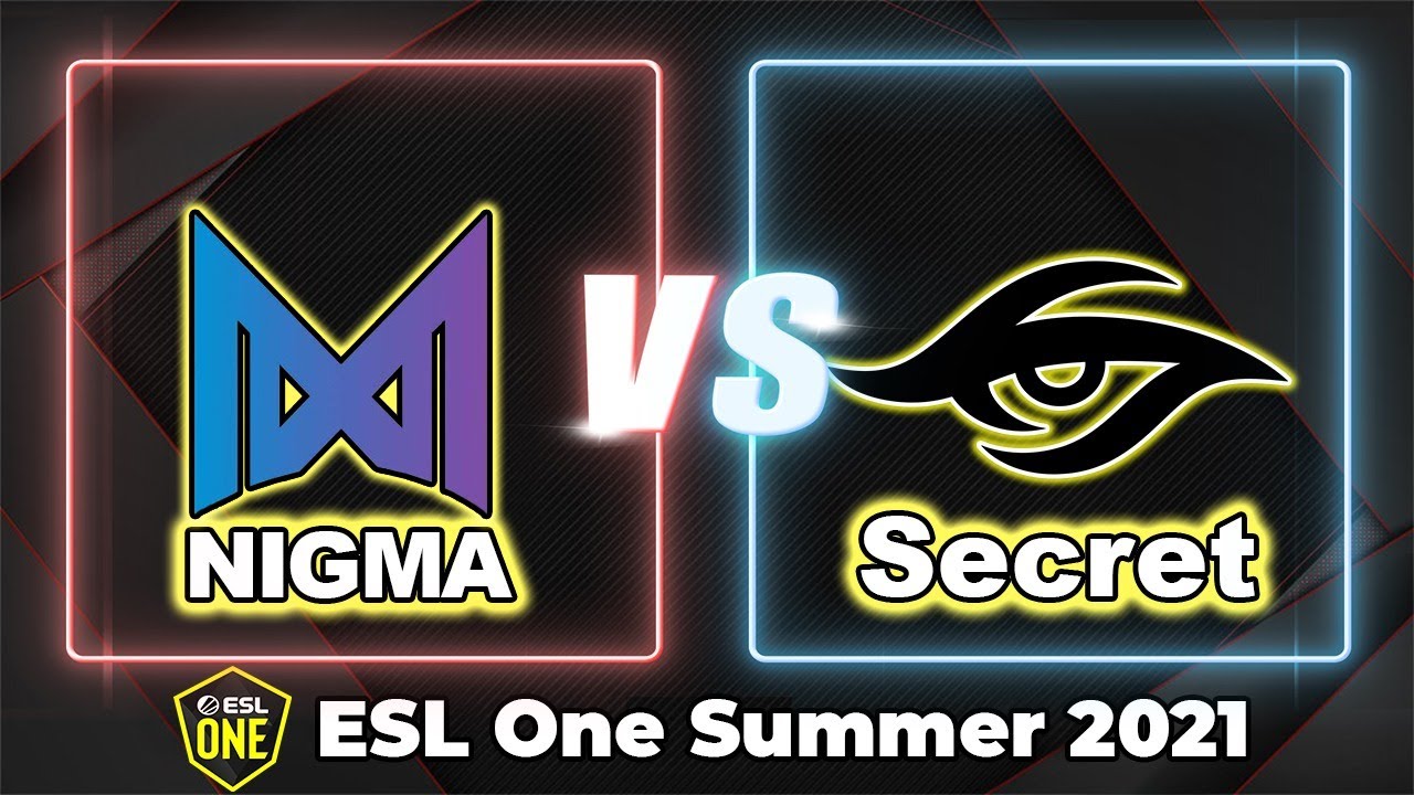 [ DOTA 2 LIVE ] TEAM SECRET VS NIGMA | ESL One Summer 2021 English Cast